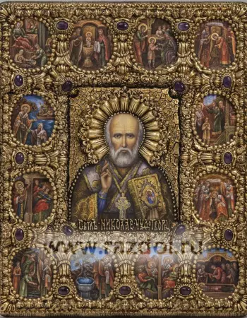 Николай Чудотворец с житием